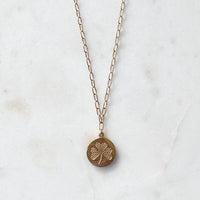 CLOVER | Gold Chain Pendant Necklace