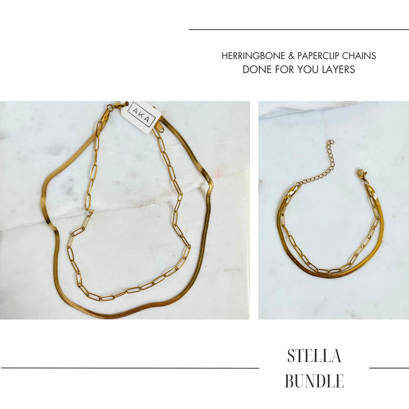 Stella Necklace & Bracelet Bundle