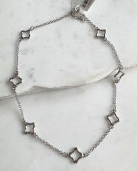 Silver Clover Necklace