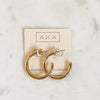 Golden Hoop Earrings