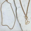 MILLER | Gold Wheat Chain Necklace